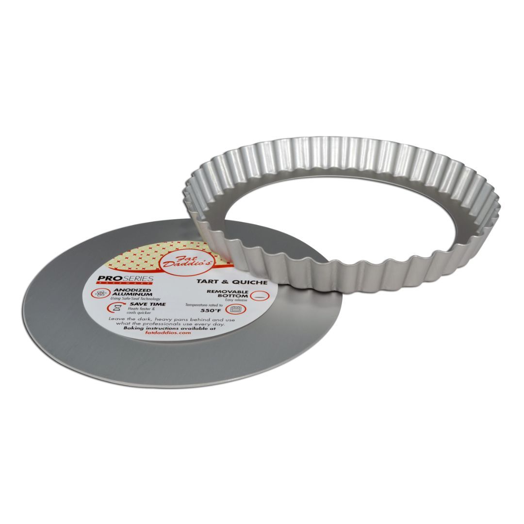 Fat Daddio's Removable Bottom Tart Pans — All Sizes - Bake Supply Plus
