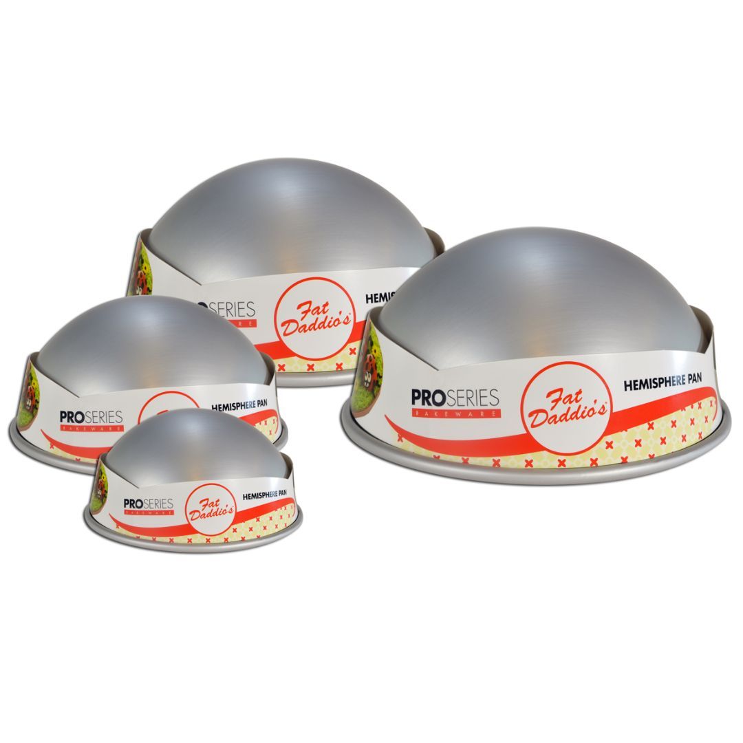 Fat Daddio's Hemisphere Pans — All Sizes - Bake Supply Plus