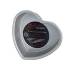 Fat Daddio's Heart Shaped Cake Pans — 6x3/8x3 - Bake Supply Plus