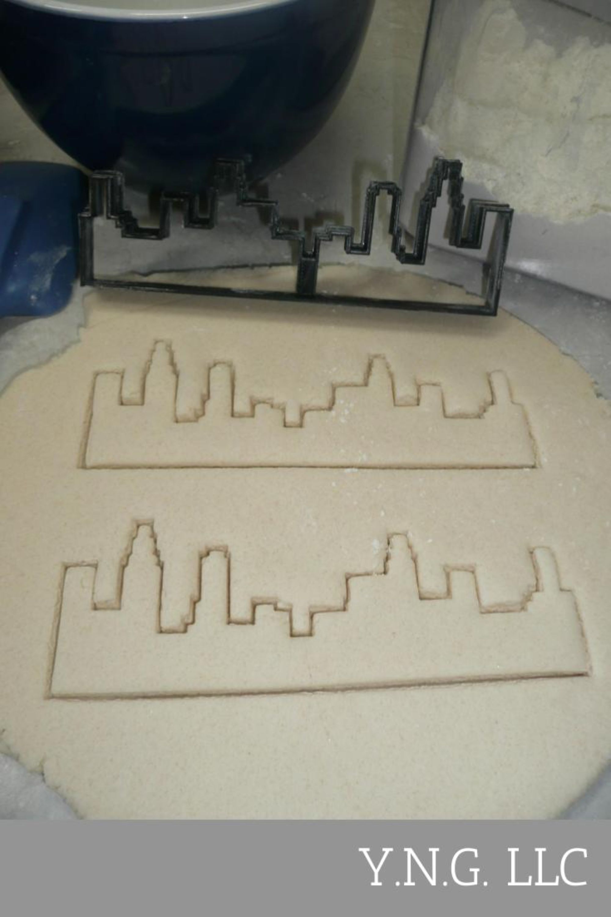 Fondant Cutter NY City Outline