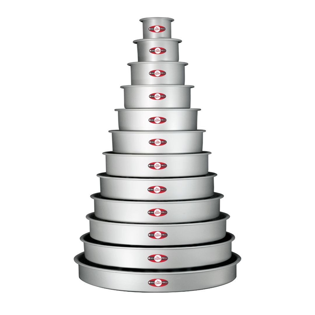 Fat Daddio's Round Cake Pans — All Sizes - Bake Supply Plus