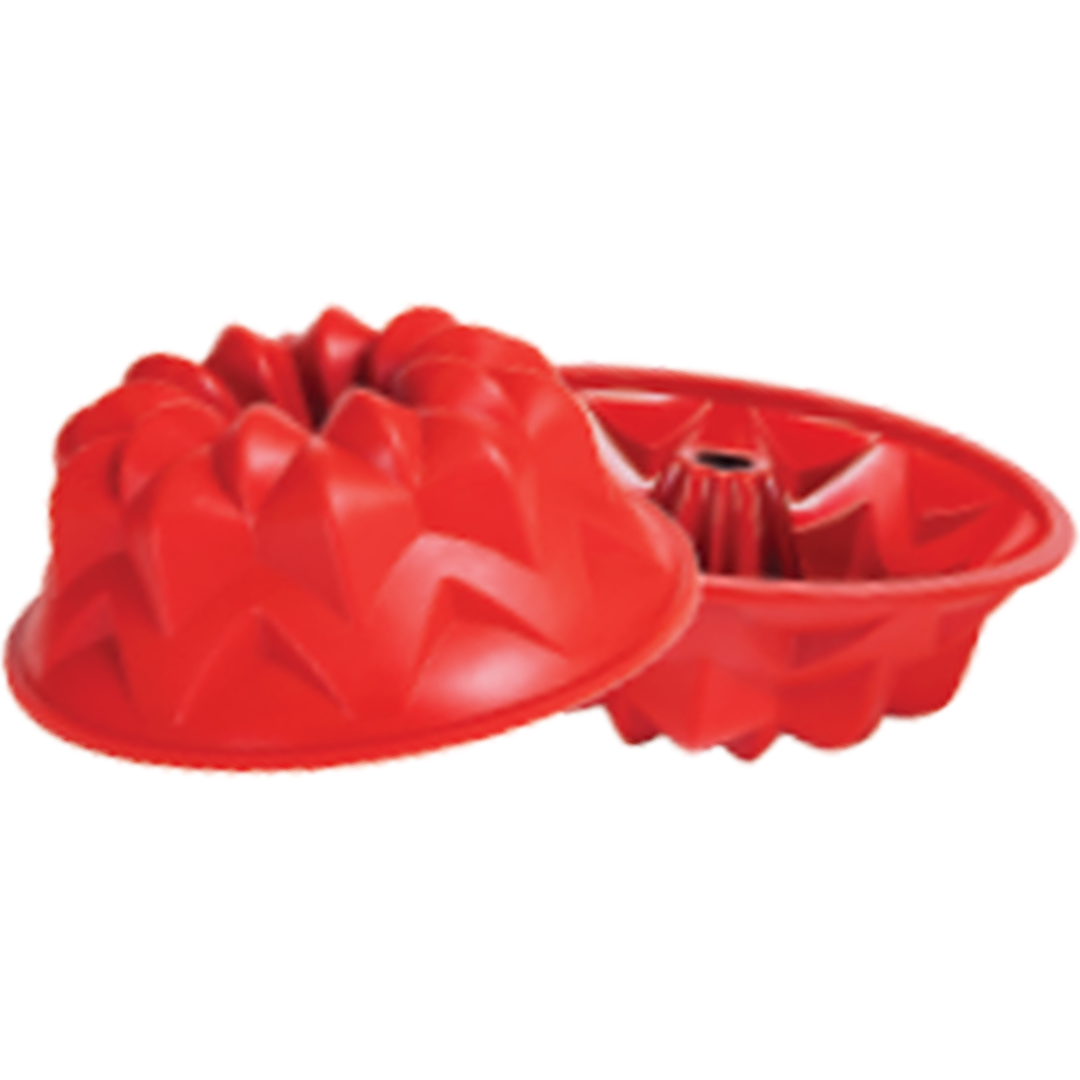 Fat Daddio's 3.89-Ounce Silicone Bakeware, Rose