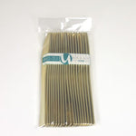 Gold Plastic Cutlery 20ct