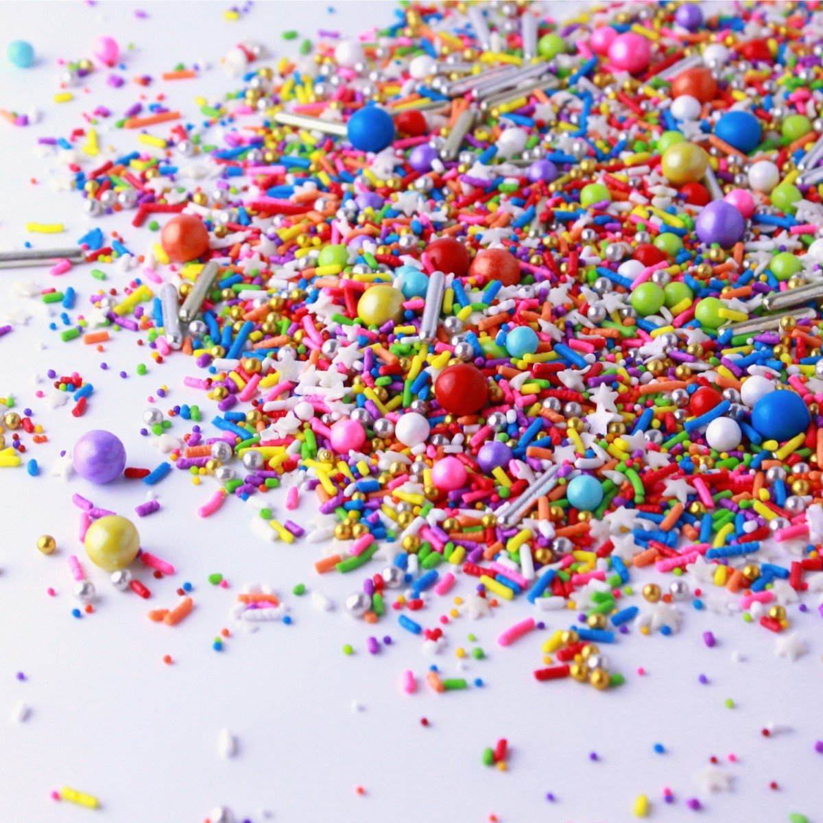 Rainbow Road Sprinkle Mix 4oz SprinklePop Sprinkles - Bake Supply Plus