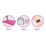 NY Cake Silicone Heart Macaron Mat