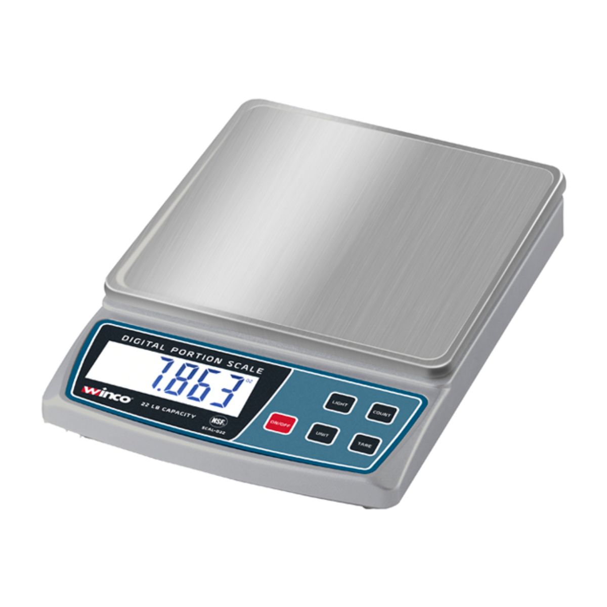 Winco Digital Portion Control Scale, 22lb