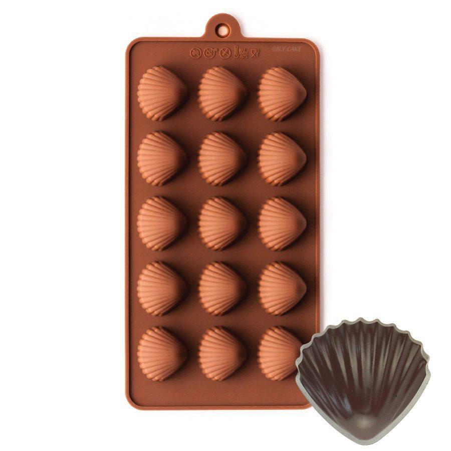 Seashells Silicone Chocolate Mold NY Cake Silicone Mold - Bake Supply Plus