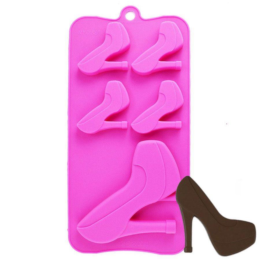 High Heel Shoe Silicone Chocolate Mold NY Cake Silicone Chocolate Mold - Bake Supply Plus