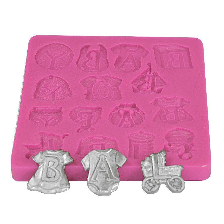 Baby Shower Silicone Mold NY Cake Silicone Mold - Bake Supply Plus