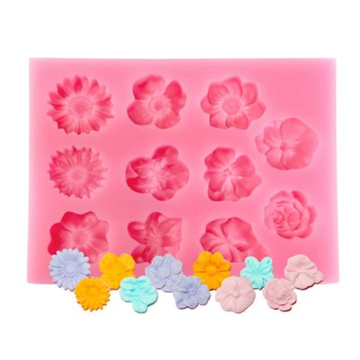 CK Products Flower Assortment Chocolate Mold