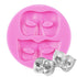 Venetian Mask Silicone Mold NY Cake Silicone Mold - Bake Supply Plus