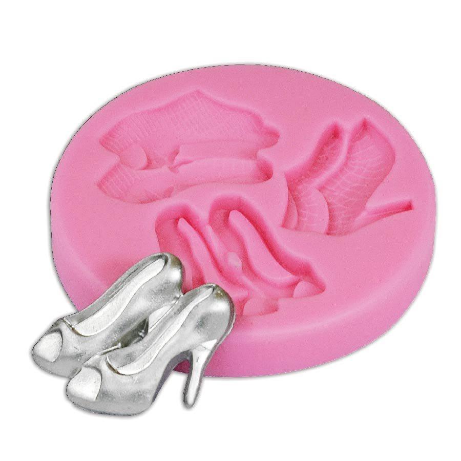 High Heel Trio Silicone Mold NY Cake Silicone Mold - Bake Supply Plus