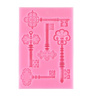 NY Cake Fancy Keys Silicone Mold