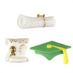 NY Cake Silicone Graduation Theme Mold