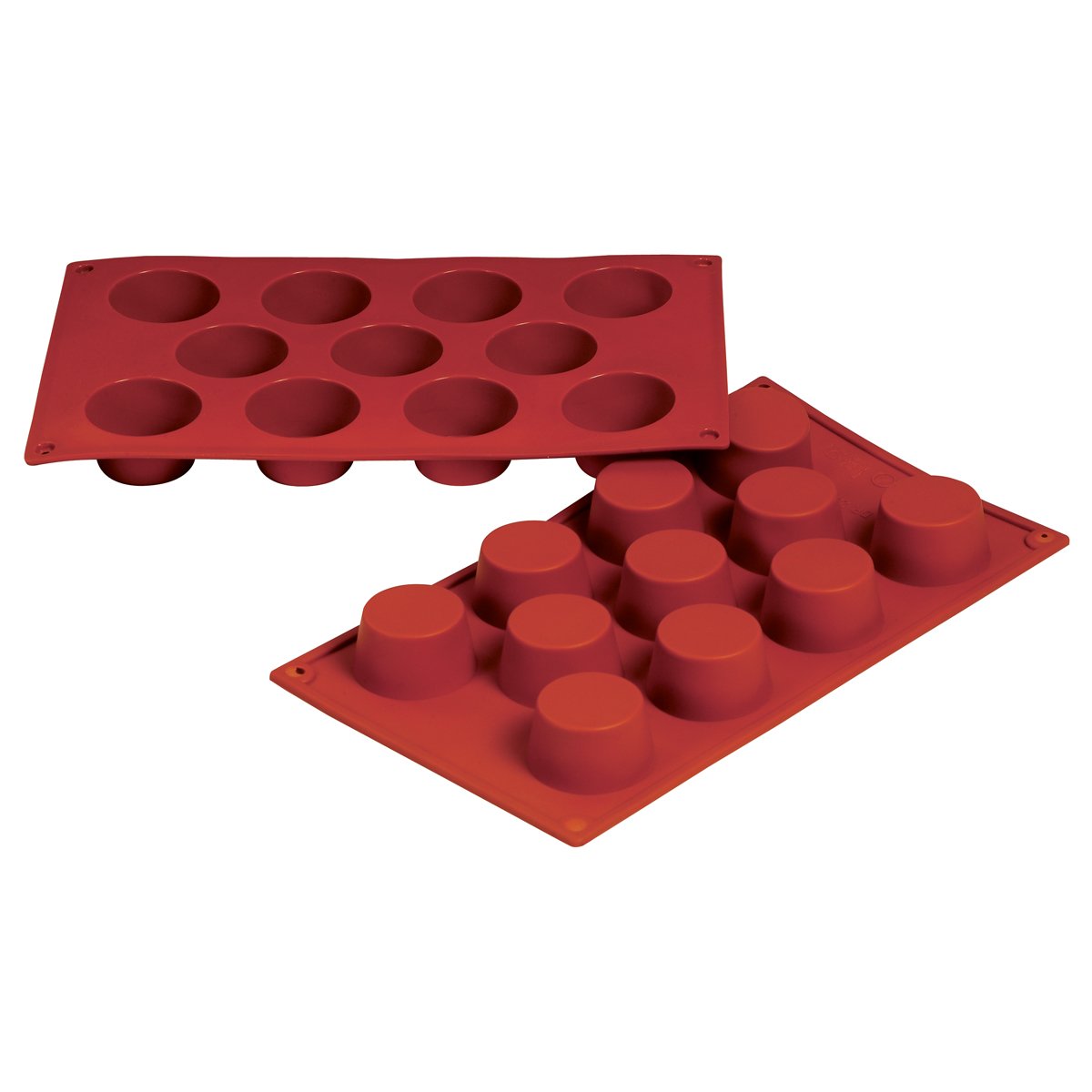 Fat Daddio's 1.7oz Muffin Silicone Baking Mold Fat Daddio's Silicone Mold - Bake Supply Plus