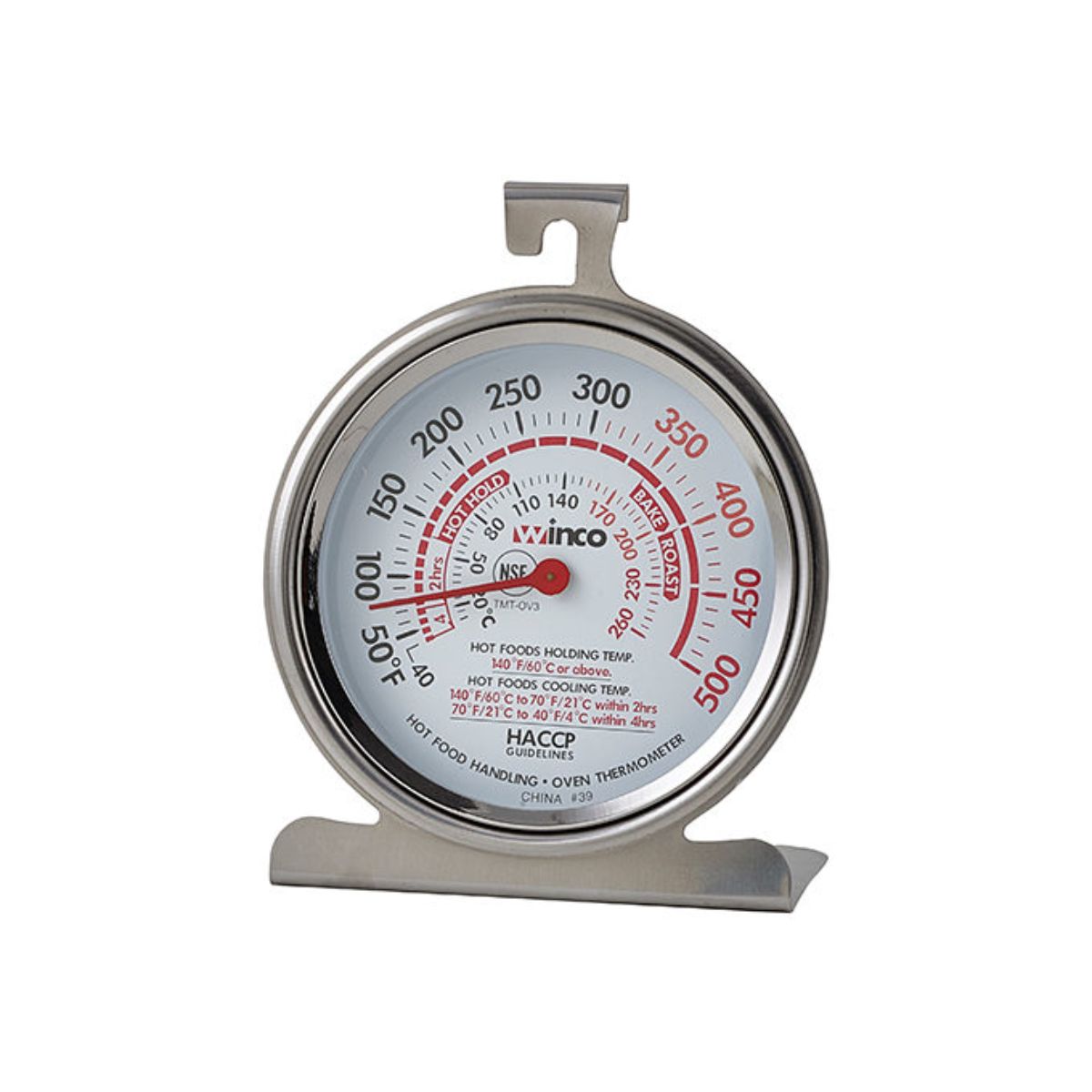 Winco Oven Thermometer 3' Dial