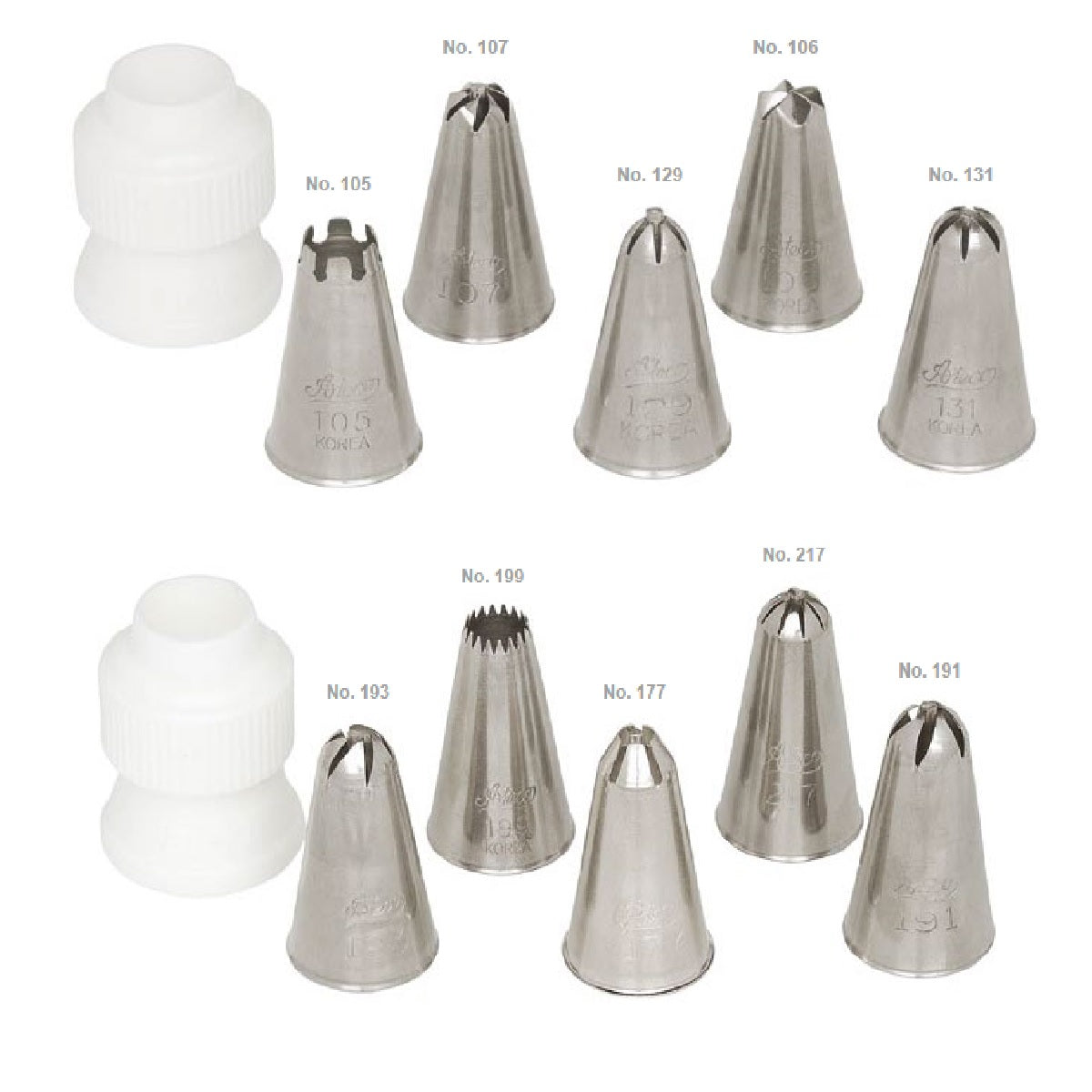 Ateco Drop Flower Tips