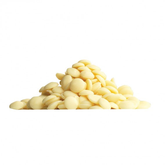 Callebaut 4000 White Chocolate Chips - Ultimate chip 4000ct Callebaut Baking Chocolate - Bake Supply Plus