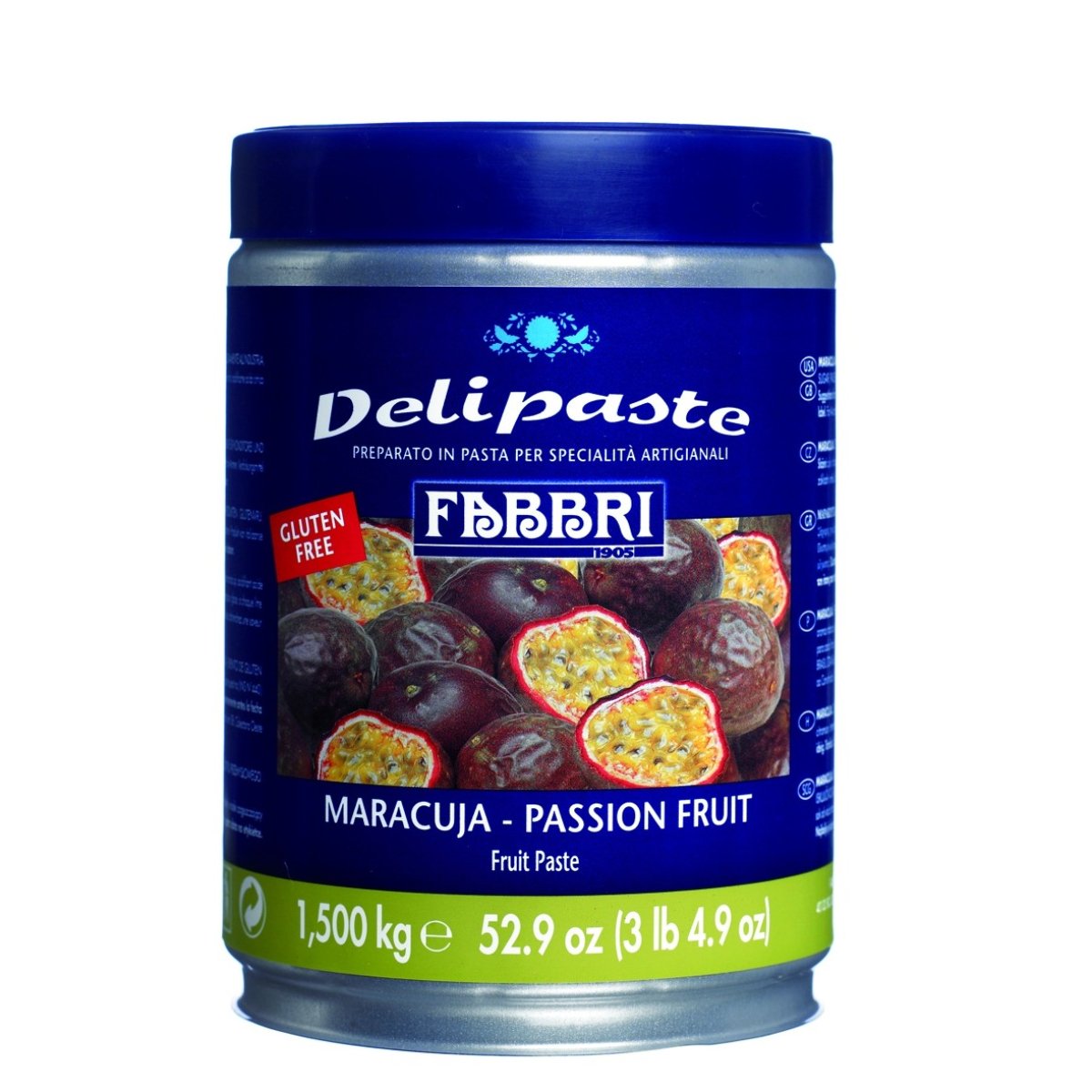 Fabbri Passion Fruit Delipaste/Compound - Bake Supply Plus