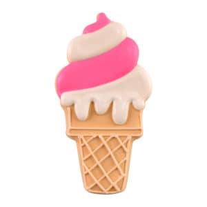 Ice Cream Cone Cookie Cutter 4'
