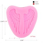 NY Cake Angel Wings Silicone Mold - 2 Cavity