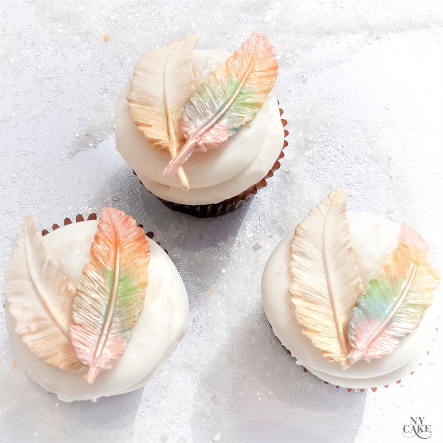 Feather Silicone Mold NY Cake Silicone Mold - Bake Supply Plus