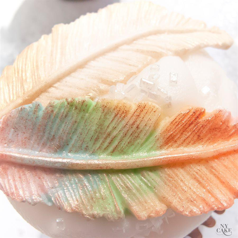 Feather Silicone Mold NY Cake Silicone Mold - Bake Supply Plus