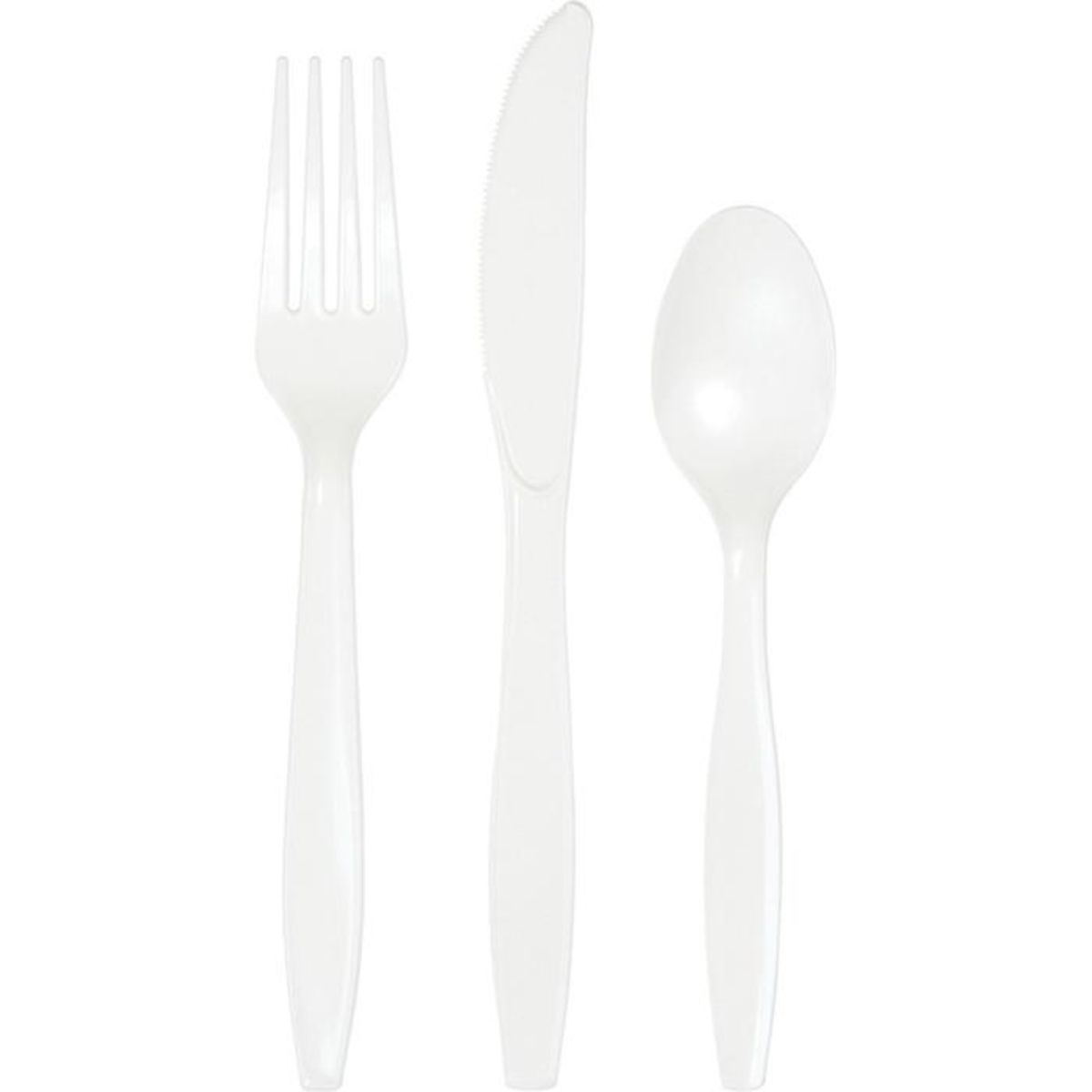 Creative Converting Plastic Mixed Cutlery 24ct