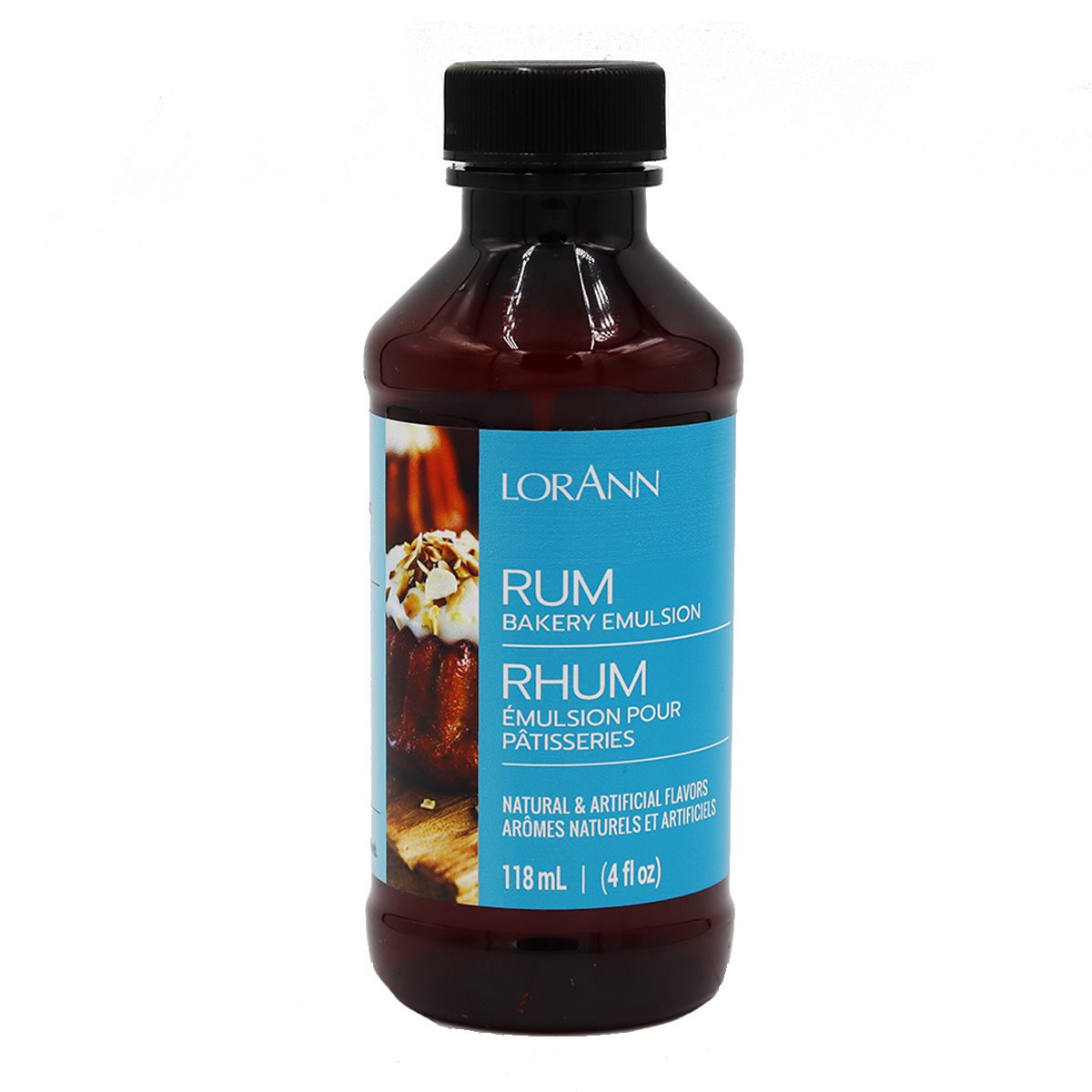 LorAnn Rum Emulsion 4oz - Bake Supply Plus