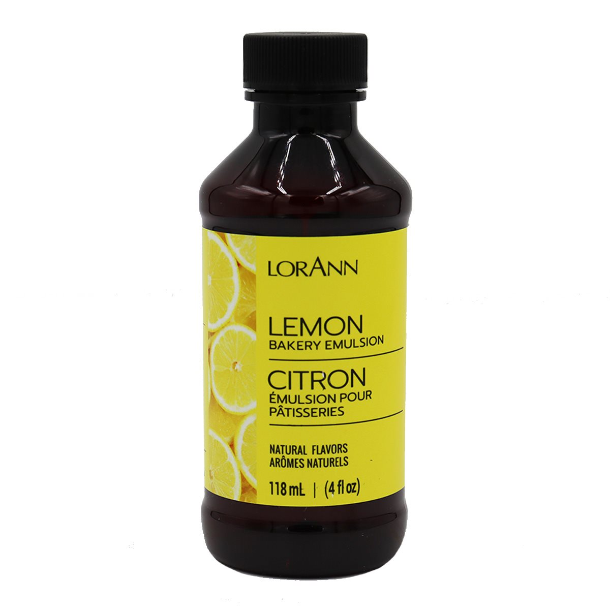 LorAnn Lemon Natural Emulsion 4oz - Bake Supply Plus