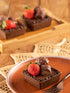 Round Chocolate Tart 1.57" with Container & Lid