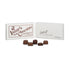 Box #33 - 7 1/2 x 4 x 1 1/8 White Candy & Fudge Boxes- 1/2 lb.