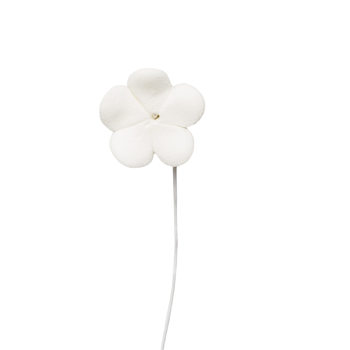 136- 3/4" Round Stephanotis Sm White 3pc