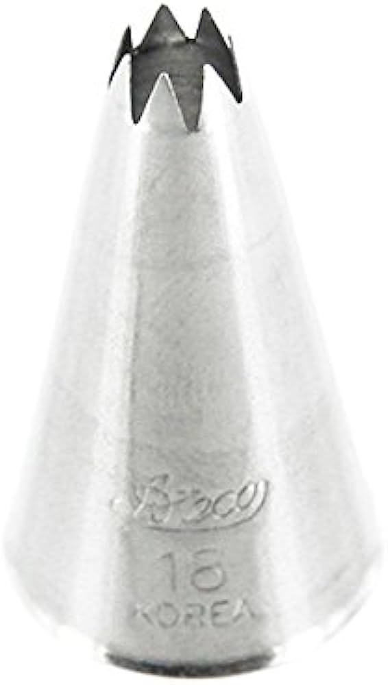 Ateco Open Star Tips 18 .21"