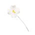125- 1.25" Browallia - White