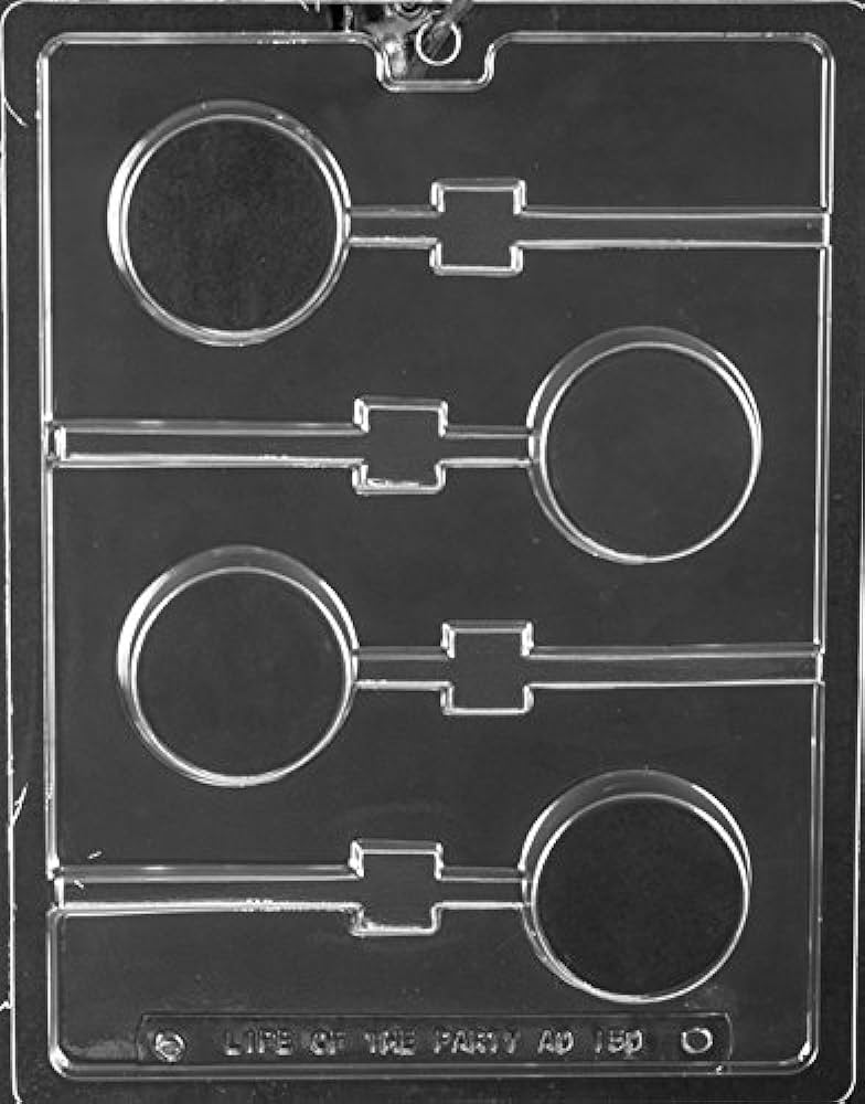 Plain Cookie Mold Lollipop AO150