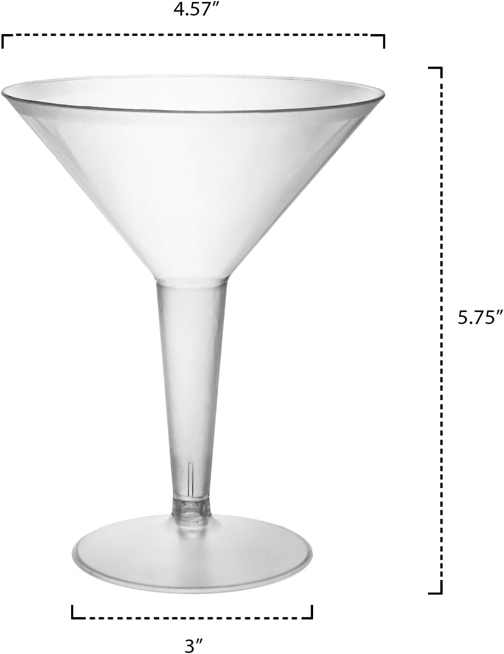 8oz Martini Glasses Party Essentials