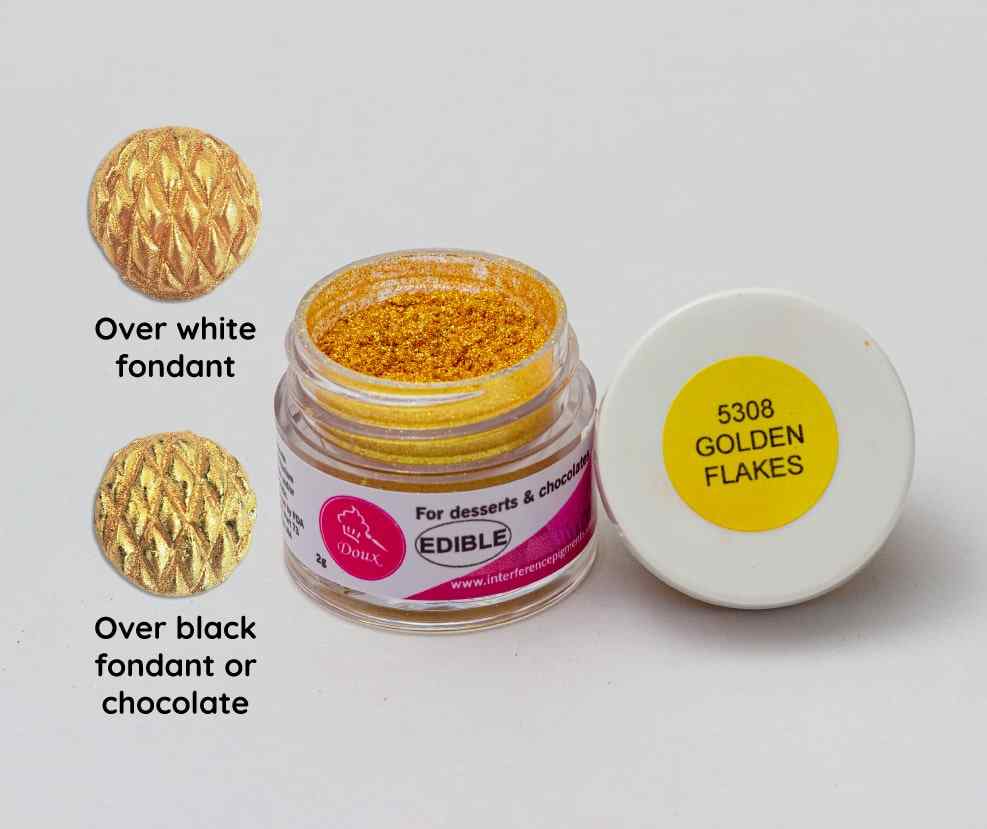 Doux Luster Dust Golden Flakes