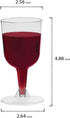 5.5oz Wine 2pc Glass 40ct Party Essentials