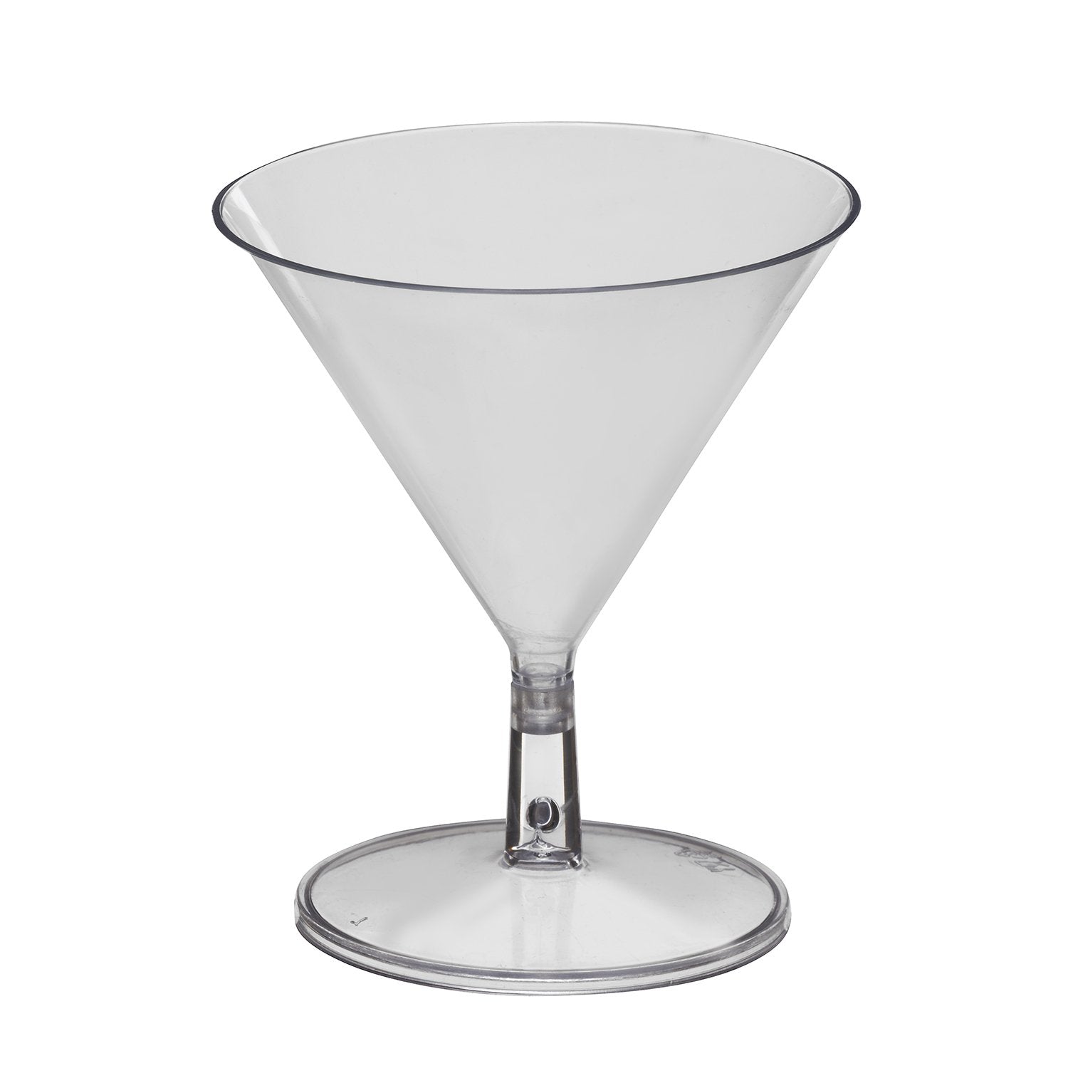 PartyE 2oz Mini Plastic Martini Glass - 12ct