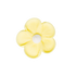 216YL- 1.5" Royal Icing Blossom - Yellow