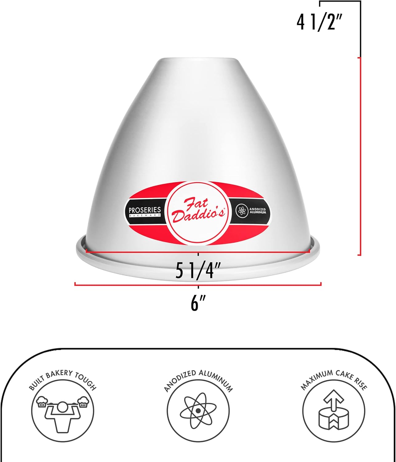 Dolly Varden Pan 5" or 7"