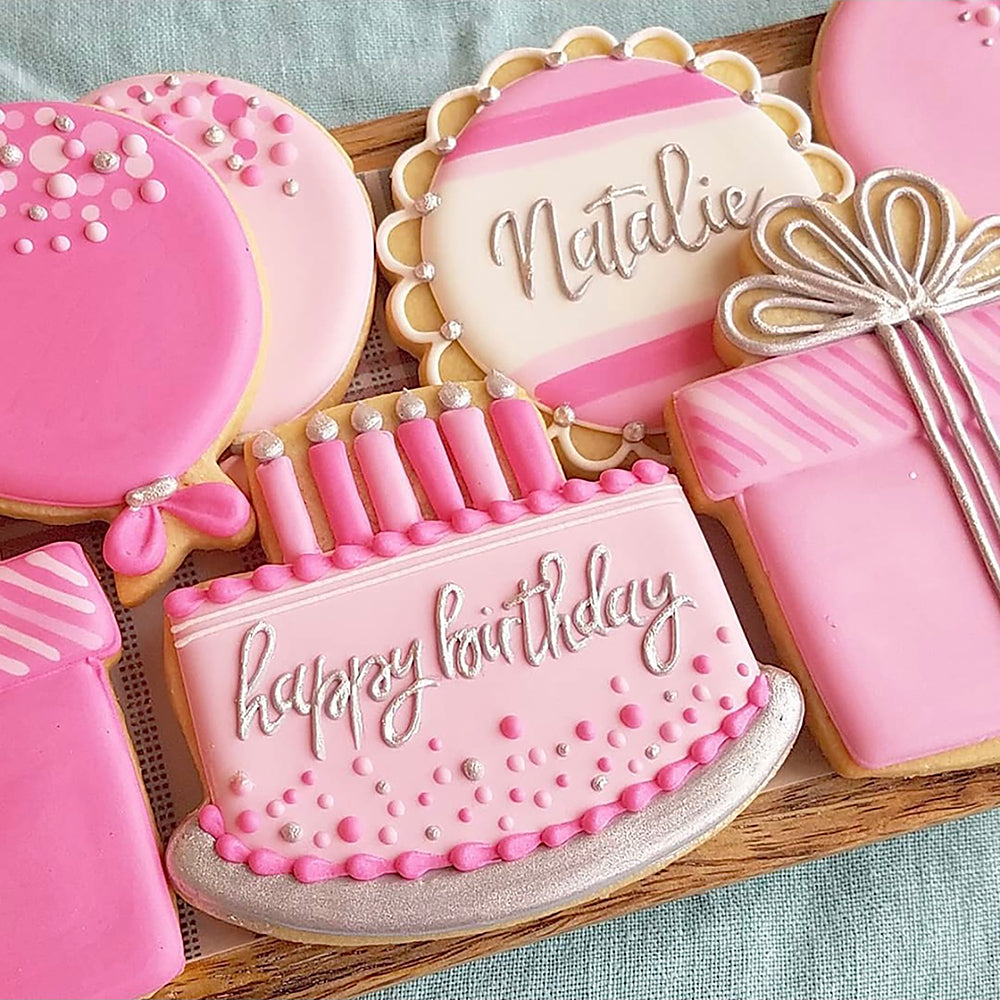 Cake Cookie Cutter by Flour Box Bakery 4"