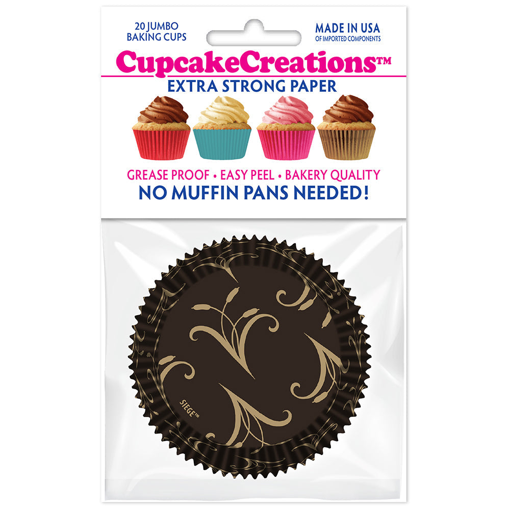 Cupcake Creations Jumbo Elegant Baking Cups