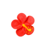 215RD- 1.75' Royal Hibiscus - Red