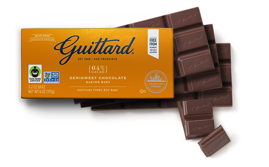 Guittard 64% Semisweet Baking Bars