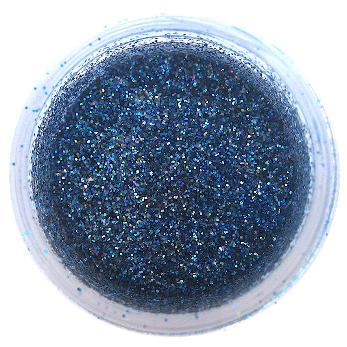 Blue Hologram Glitter Dust Sunflower Sugar Art