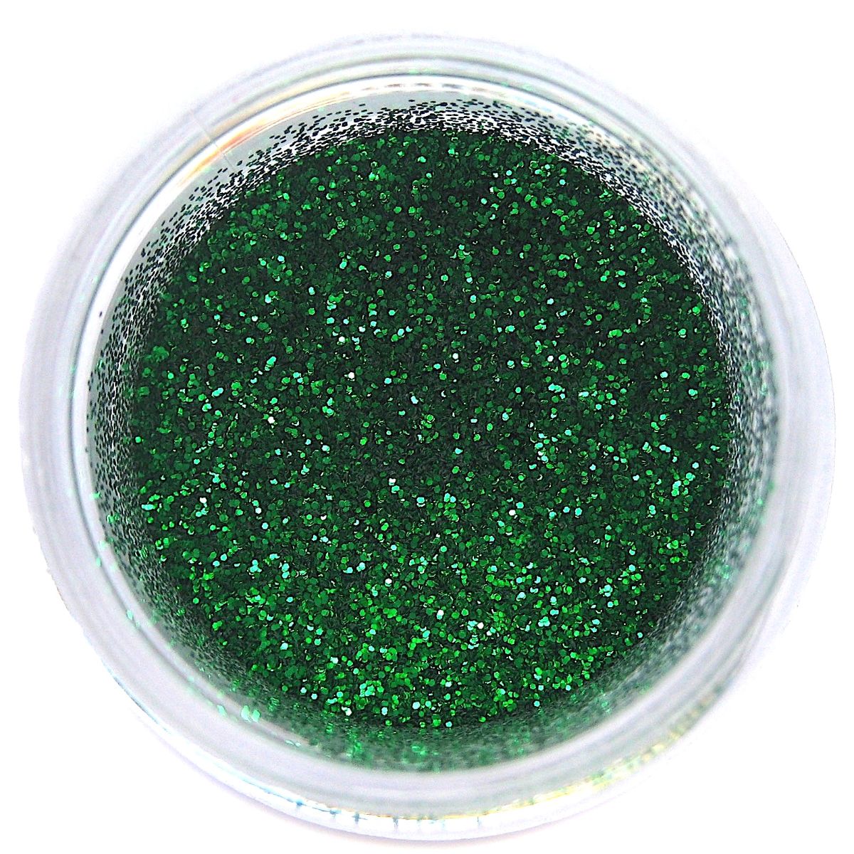 Christmas Green Glitter Dust Sunflower Sugar Art