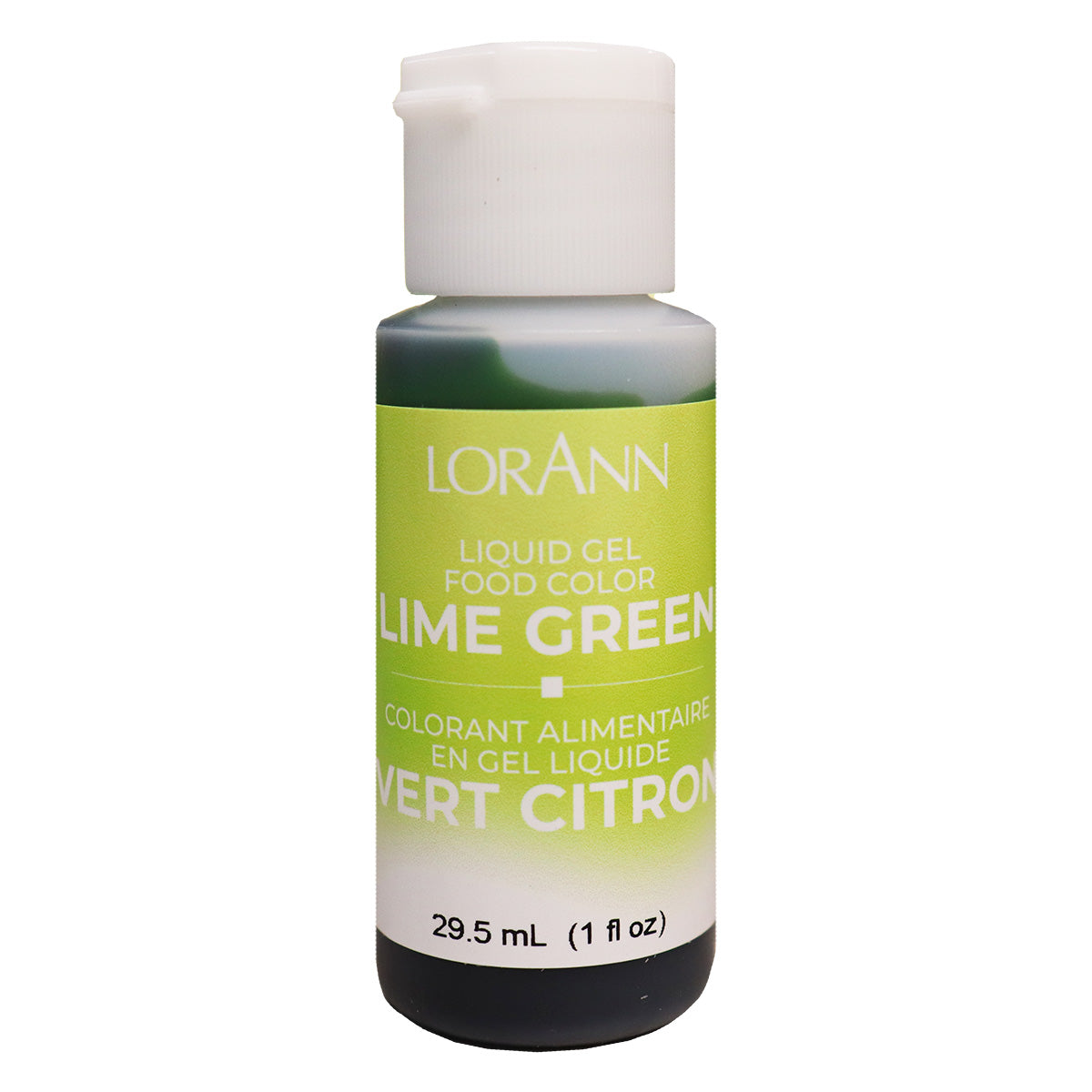 LorAnn Lime Green Liquid Color 1oz
