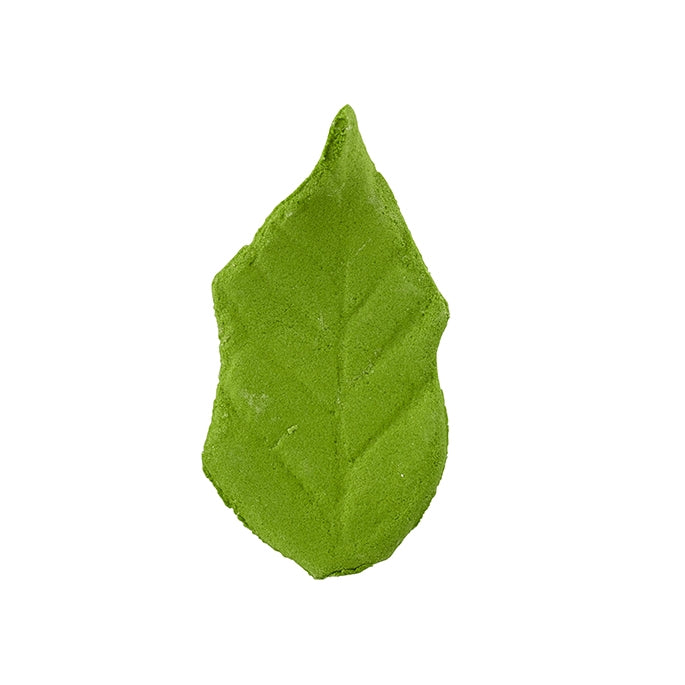 129GR- Formal Rose Leaf Lg Green